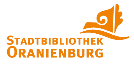 Logo der Stadtbibliothek Oranienburg.